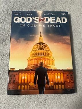 God's Not Dead: In God We Trust DVD - Blue & Gold Cover